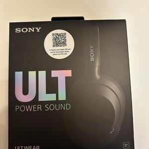 Sony Black Wireless Headphones